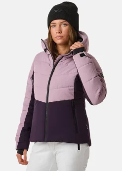 Hot Swedemount Vail Ski Jacket W Pale Mauve/Dk.Plum
