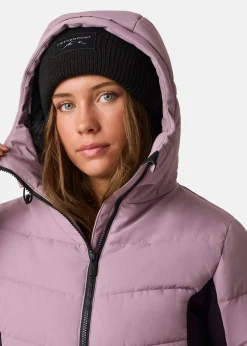Hot Swedemount Vail Ski Jacket W Pale Mauve/Dk.Plum