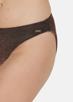 Hot Athlecia Valeny Shimmer W Bikini Bottom Gold