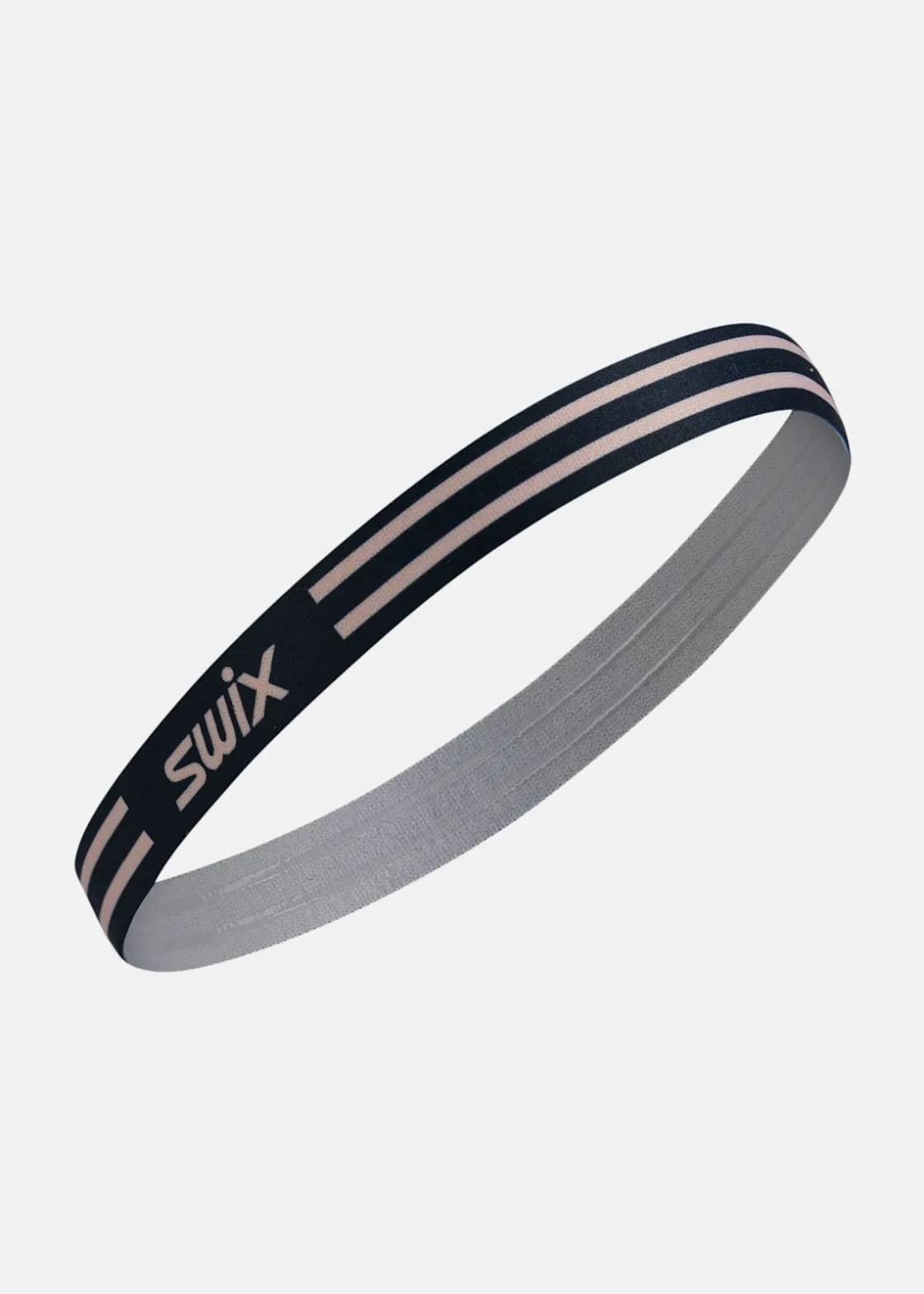 New Swix Vantage Elastic Hairbands 2pk Dark Navy/Peach Whip