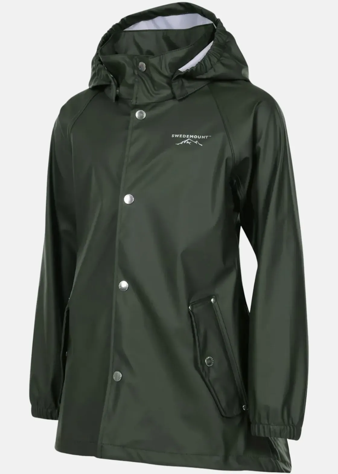 New Swedemount Väderöarna Coat JR Olive