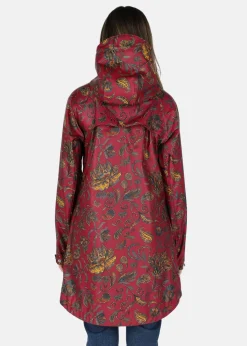 Discount Swedemount Väderöarna Coat W Burgundy Indalia