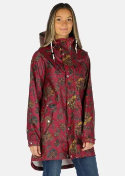 Discount Swedemount Väderöarna Coat W Burgundy Indalia