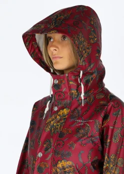 Discount Swedemount Väderöarna Coat W Burgundy Indalia