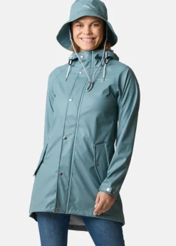 Swedemount Väderöarna Coat W Seaweed Green