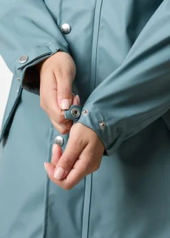 Swedemount Väderöarna Coat W Seaweed Green