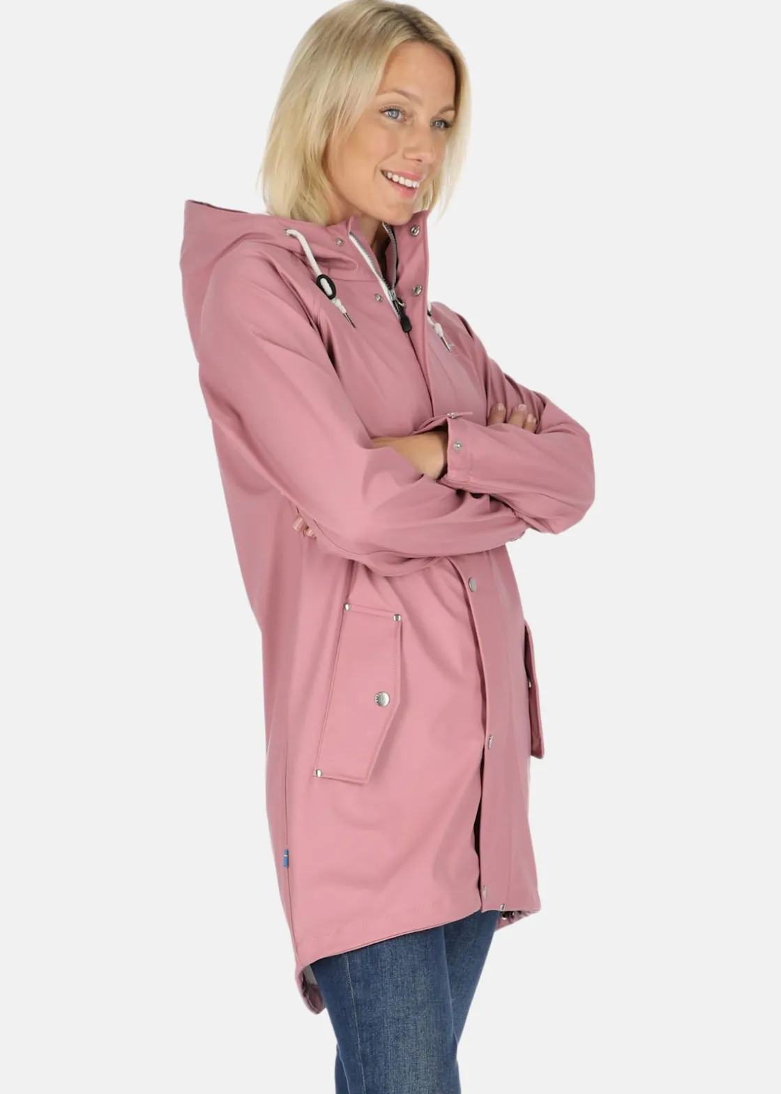 Best Swedemount Väderöarna Coat W Dusty Rose