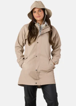 Hot Swedemount Väderöarna Coat W Beige