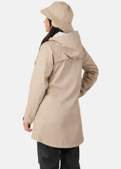 Hot Swedemount Väderöarna Coat W Beige