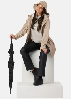 Hot Swedemount Väderöarna Coat W Beige