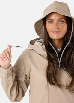 Hot Swedemount Väderöarna Coat W Beige