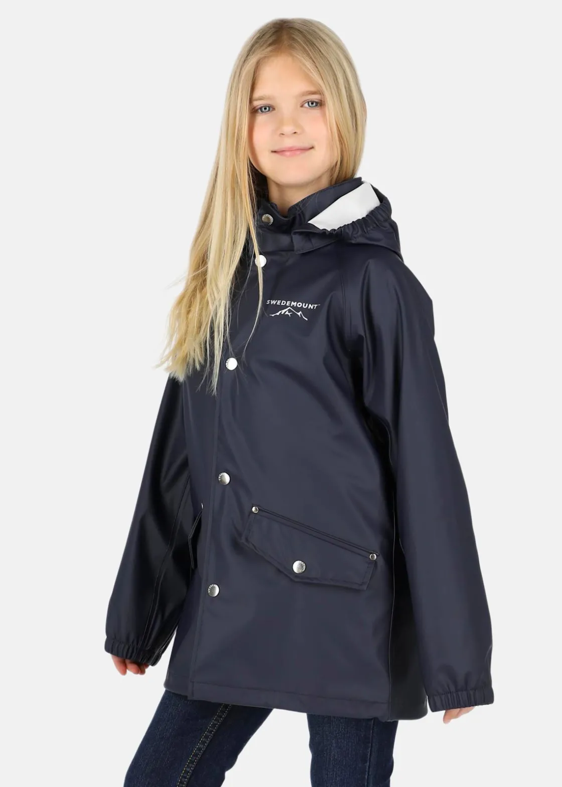 Clearance Swedemount Väderöarna Jacket JR Navy