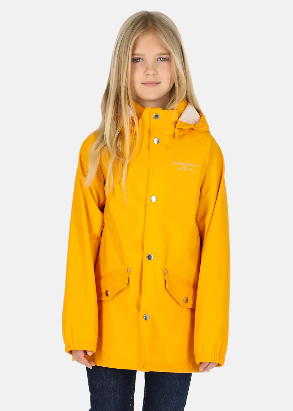 Swedemount Väderöarna Jacket JR Mustard Yellow