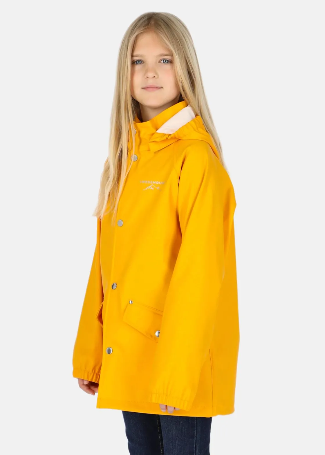Swedemount Väderöarna Jacket JR Mustard Yellow