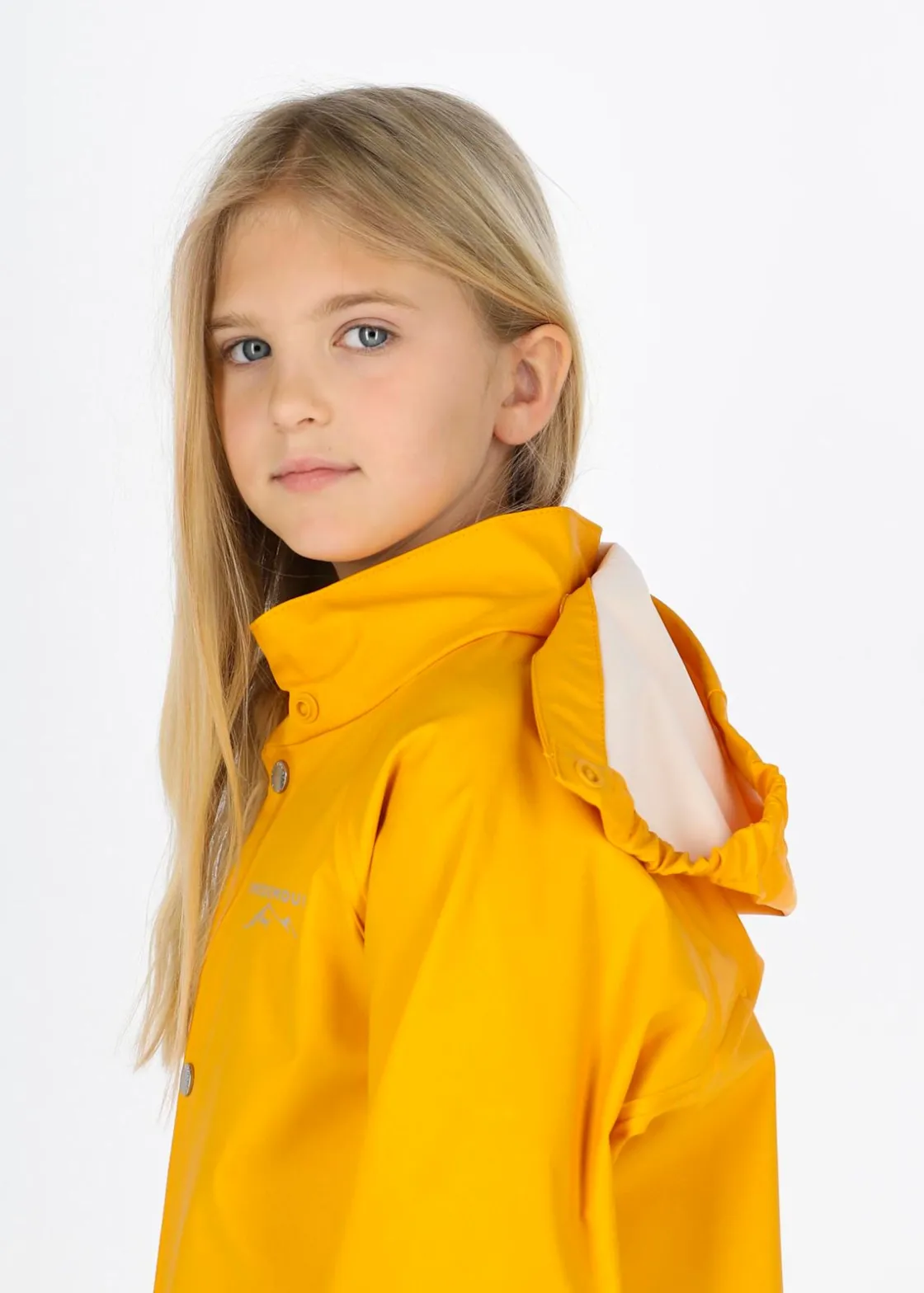Swedemount Väderöarna Jacket JR Mustard Yellow