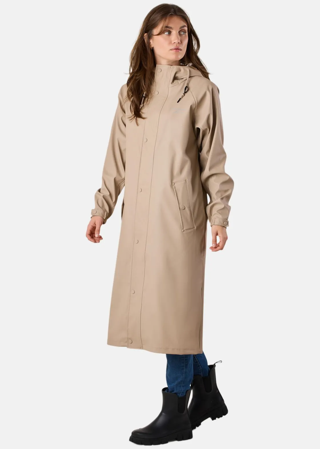 Discount Swedemount Väderöarna Long Coat W Beige