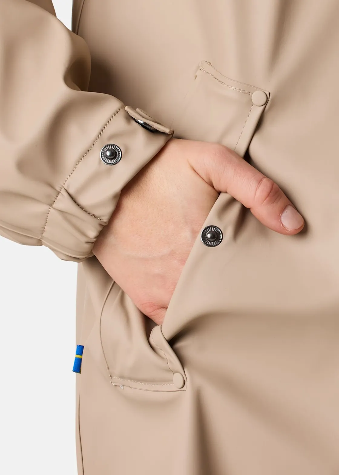 Discount Swedemount Väderöarna Long Coat W Beige