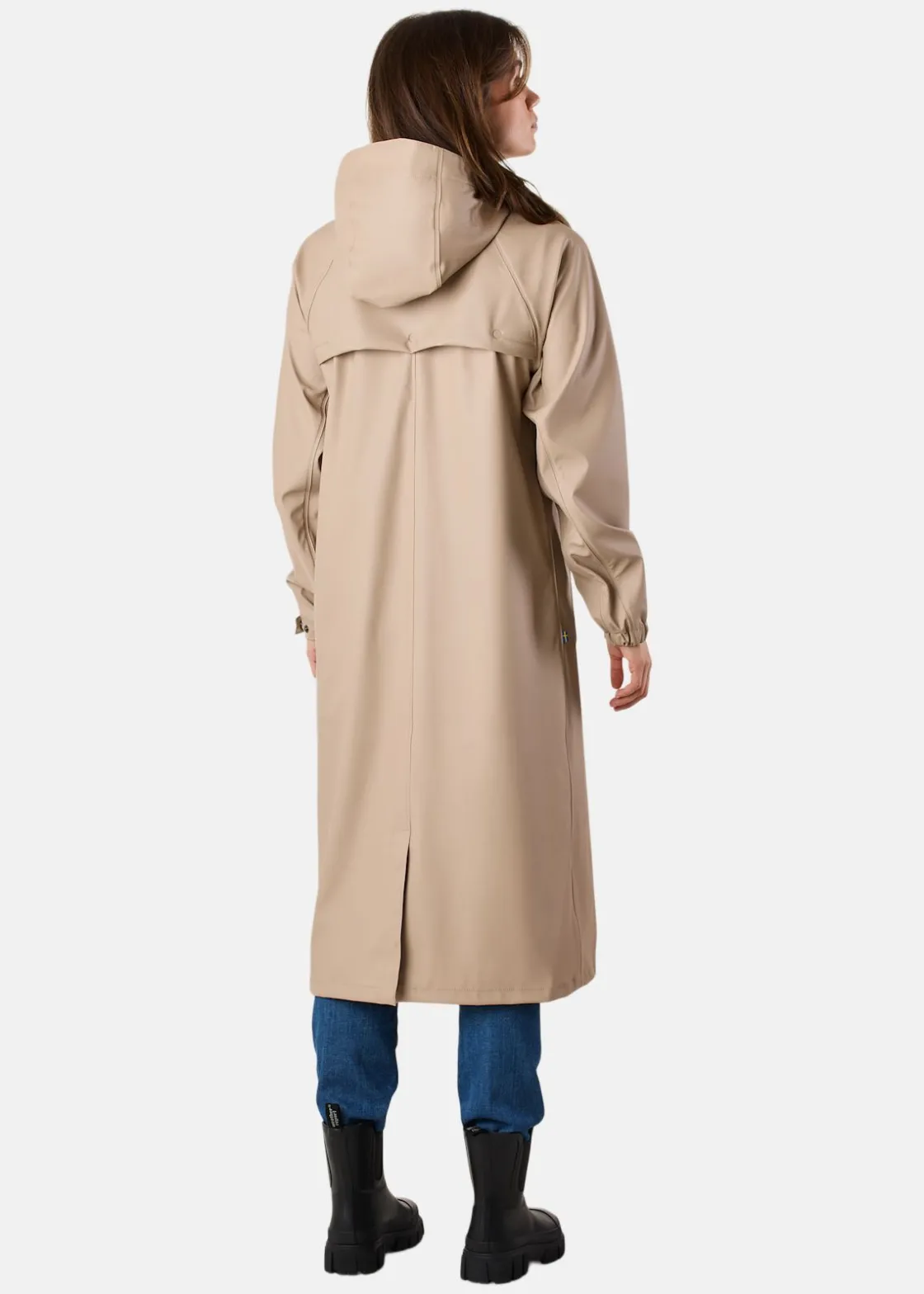 Discount Swedemount Väderöarna Long Coat W Beige