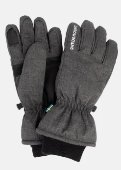 New Swedemount Vemdalen Glove W Charcoal Melange