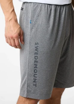 Outlet Swedemount Vertical Training Shorts Grey Melange