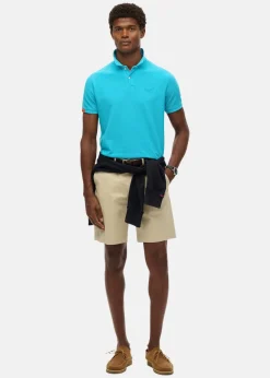 Outlet Superdry VINT DESTROY POLO Blue Lagoon