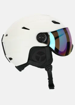 Discount Swedemount Visor Ski Helmet Off White