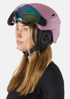 Swedemount Visor Ski Helmet Dusty Pink