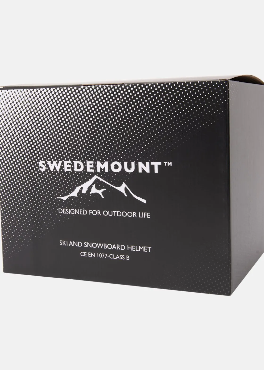 Sale Swedemount Visor Ski Helmet Black Graphic