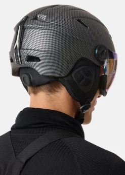 Sale Swedemount Visor Ski Helmet Black Graphic