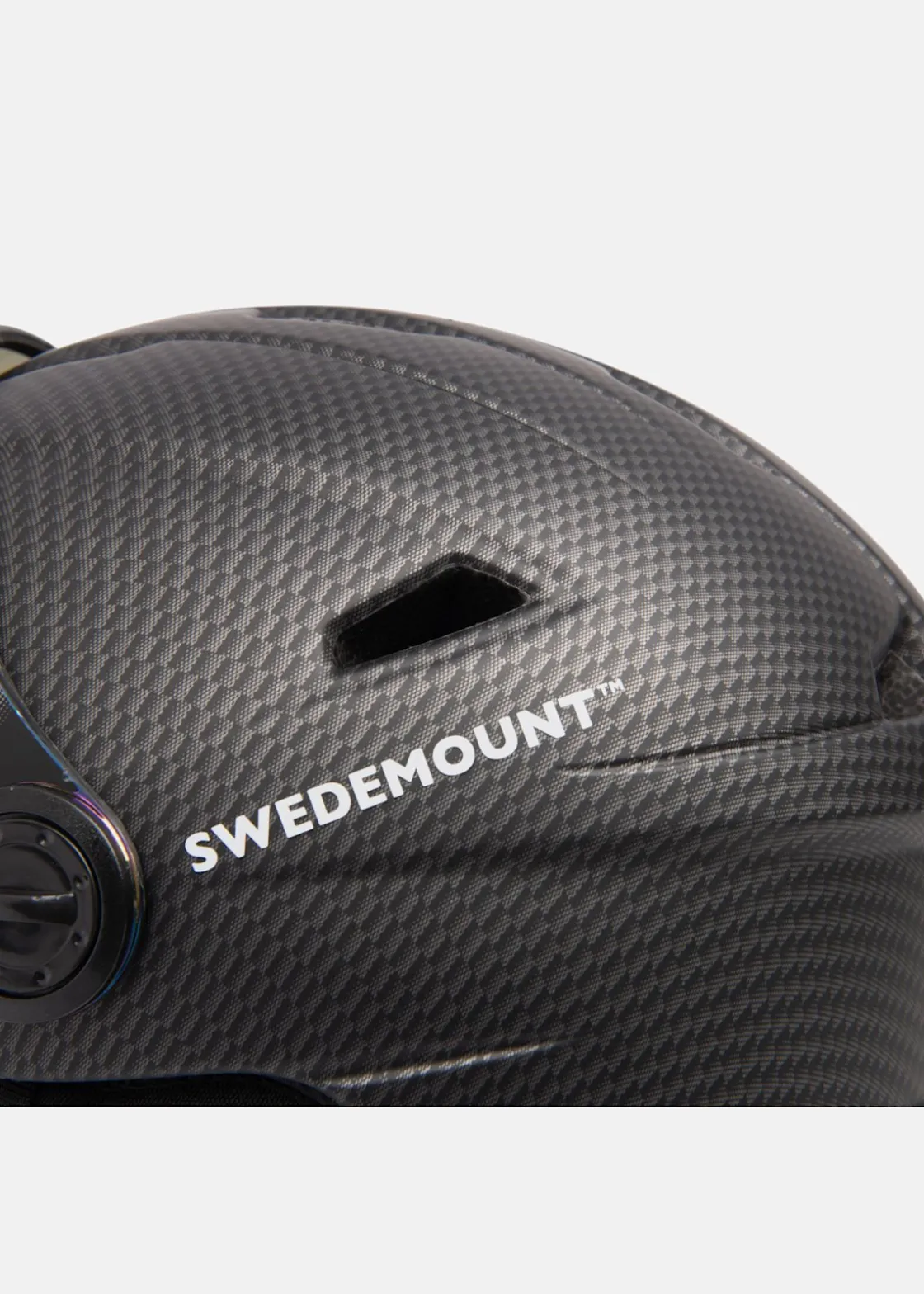 Sale Swedemount Visor Ski Helmet Black Graphic