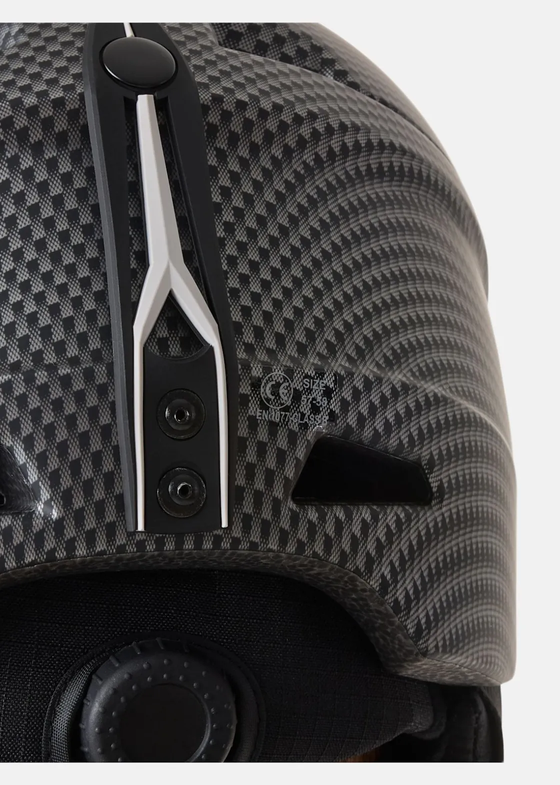 Sale Swedemount Visor Ski Helmet Black Graphic