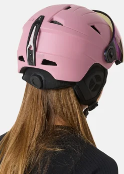 Outlet Swedemount Visor Ski Helmet JR Pink