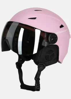 Outlet Swedemount Visor Ski Helmet JR Pink