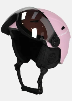 Outlet Swedemount Visor Ski Helmet JR Pink