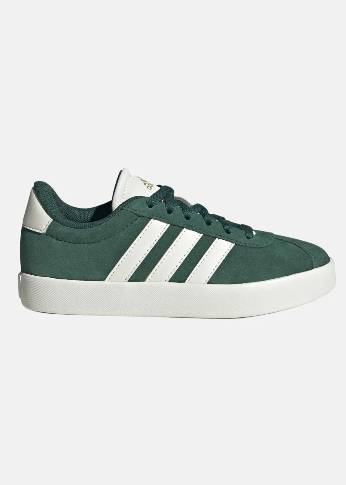 Clearance Adidas VL COURT 3.0 K CGREEN/OWHITE/GOLDMT