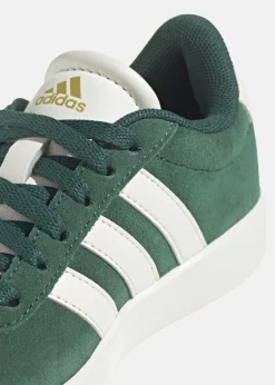 Clearance Adidas VL COURT 3.0 K CGREEN/OWHITE/GOLDMT