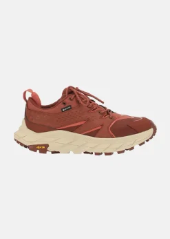 Hot Hoka W ANACAPA LOW GTX CHERRY MAHOGANY / HOT SAUCE