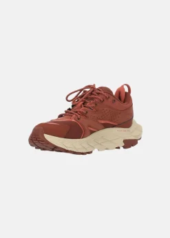 Hot Hoka W ANACAPA LOW GTX CHERRY MAHOGANY / HOT SAUCE