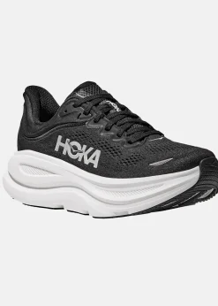 New Hoka W BONDI 9 WIDE BLACK / WHITE