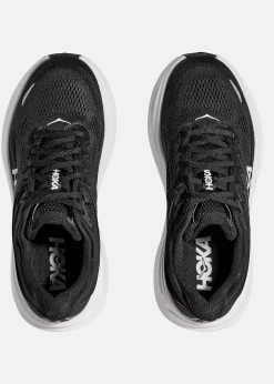 New Hoka W BONDI 9 WIDE BLACK / WHITE