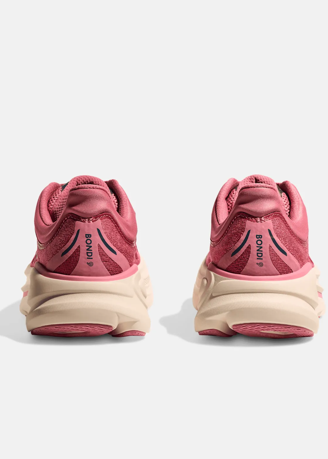 Clearance Hoka W BONDI 9 WIDE LINGONBERRY / CRANBERRY