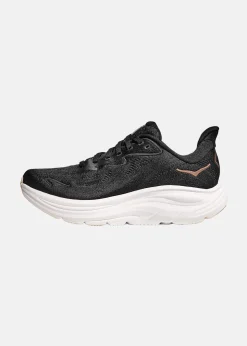New Hoka W CLIFTON 10 BLACK / ROSE GOLD
