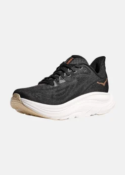 New Hoka W CLIFTON 10 BLACK / ROSE GOLD