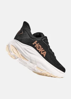 New Hoka W CLIFTON 10 BLACK / ROSE GOLD