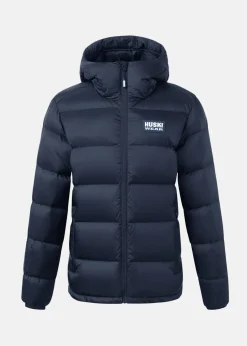 Huski Wear W LIGHT DOWN JACKET Navy Blue