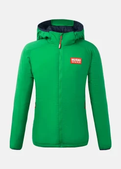 Discount Huski Wear W LINER HOOD JACKET Race Green