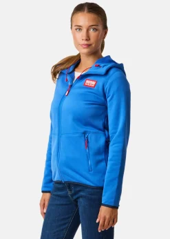 Sale Huski Wear W MID HOOD JACKET Azure Blue