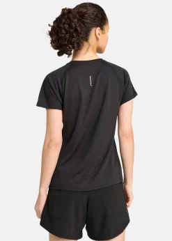 Discount Puma W RUN VELOCITY TEE (POLY) PUMA Black