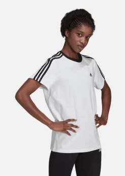 Outlet Adidas W 3S BF T WHITE/BLACK