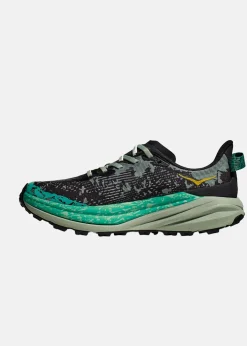 Discount Hoka W SPEEDGOAT 6 BLACK / ALOE VERA